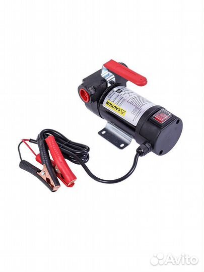 Насос для керекачки дизельного топлива 24V caution