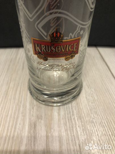 Стакан пивной Krusovice