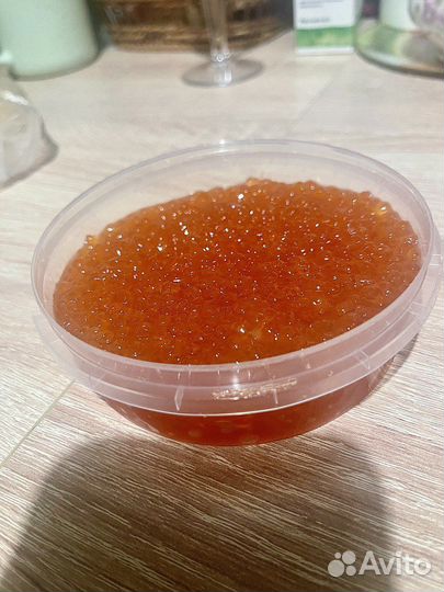 Красная икра горбуши