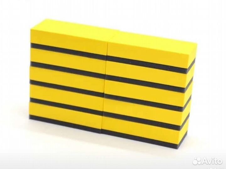 Полировальная губка 10 шт для ухода за автомобилем