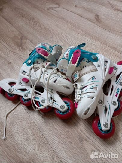 Роликовые коньки детские раздвижные