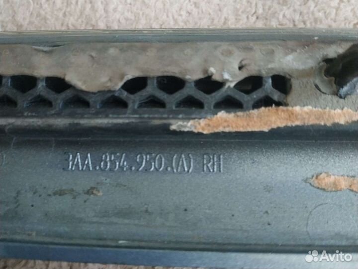 Накладка Volkswagen passat