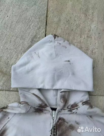 Зип худи Balenciaga x Polo Ralph Lauren грязь