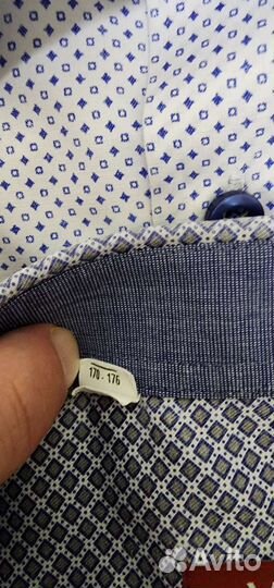 Рубашка школьная 37- 38 170-176 рост