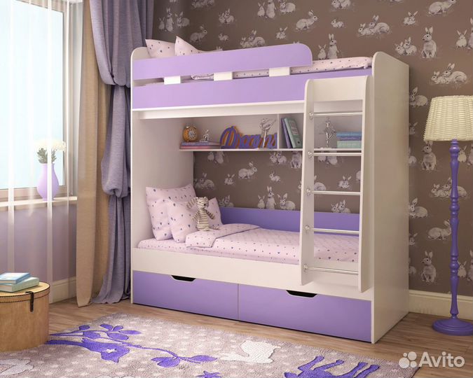 Кровать двухъярусная Юниор 5