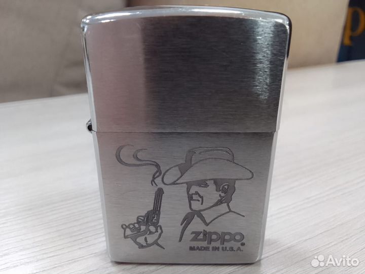 Зажигалка Бензиновая Zippo Cowboy оригинал 2010г