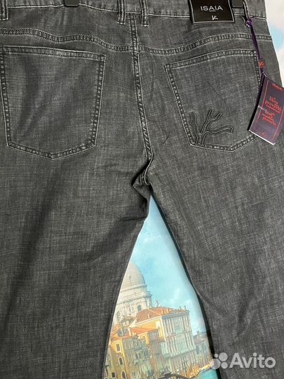 Крутые джинсы карго боковыми карманами Isaia 56-58