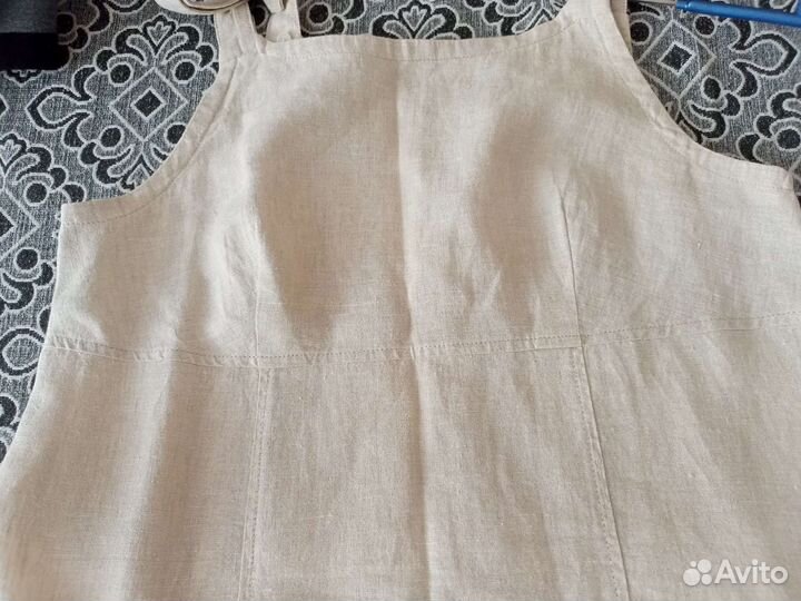 Сарафан льняной