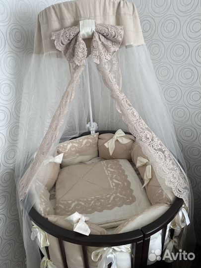 Бортики с балдахтном