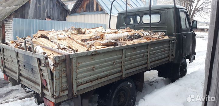 Дрова березовые колотые