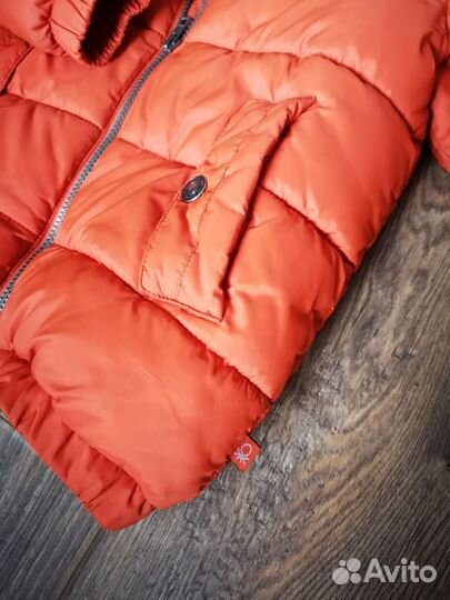 Куртка Benetton для мальчика тёплая, р-р120 см