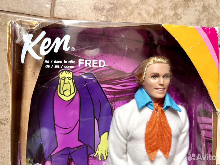 Ken из м/ф Scooby-Doo 2002 г Barbie Оригинал