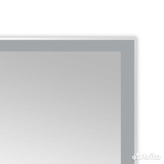 Зеркало azario 800х700 подсветка, сенсорный выклю