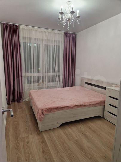 3-к. квартира, 58 м², 2/16 эт.