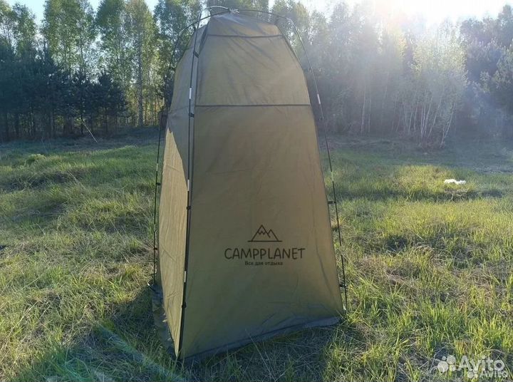 Палатка душ - туалет каркасный, высота 220см