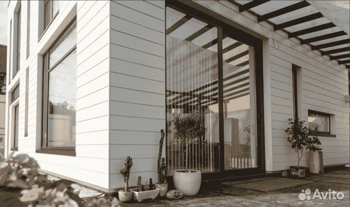 Фиброцементный сайдинг Decover Snow