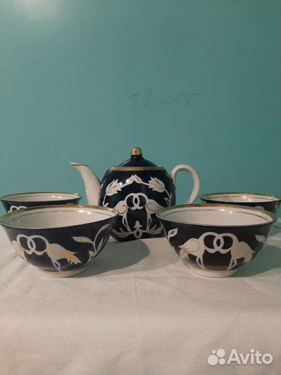 Сервиз фарфор тфз-редкий