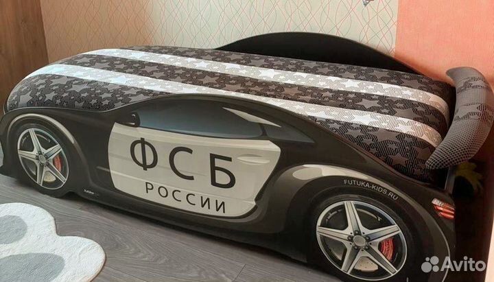 Детская кровать машина бу