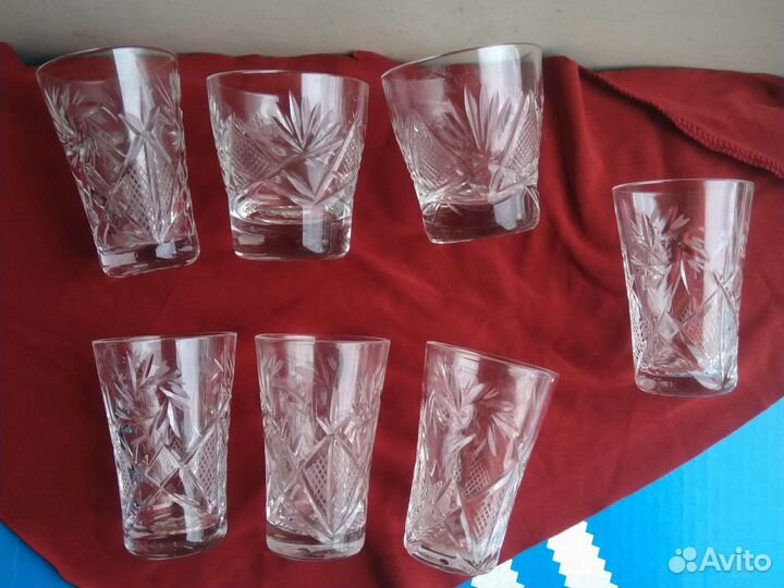 Стопки.Хрусталь. СССР