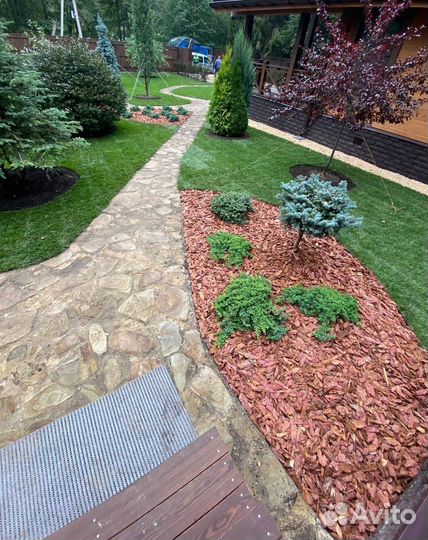 Рулонный газон