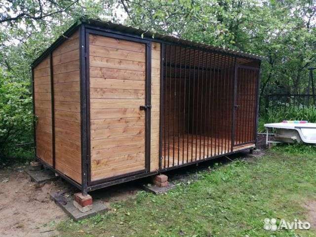 Вольеры и будки для собак