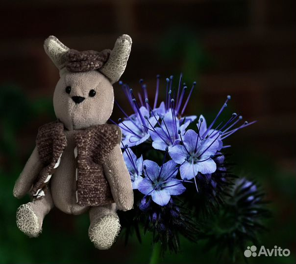 Игрушка тедди ручная работа