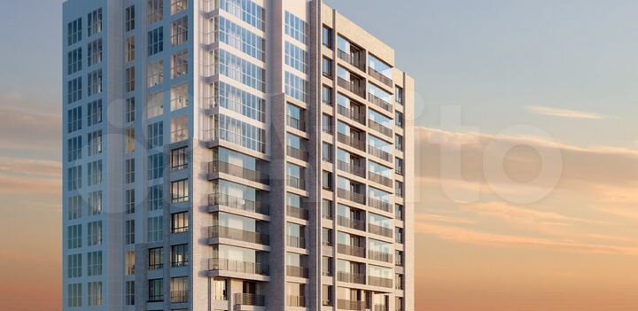 2-к. квартира, 68,6 м², 26/26 эт.