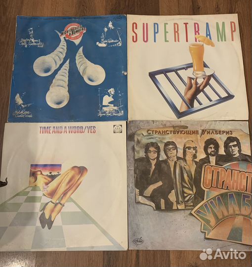 Виниловые пластинки с зарубежной музыкой