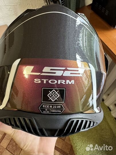 LS2 Мотошлем FF800 storm velvet