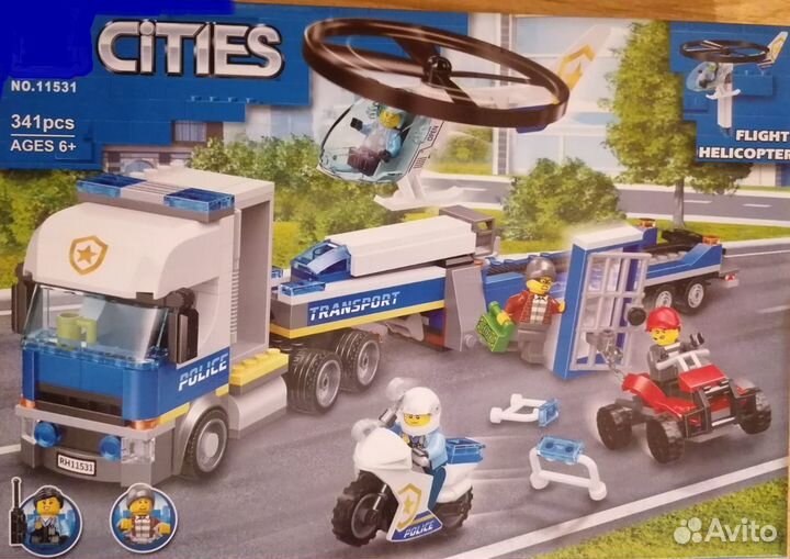 Полицейский вертолетный транспорт 11531