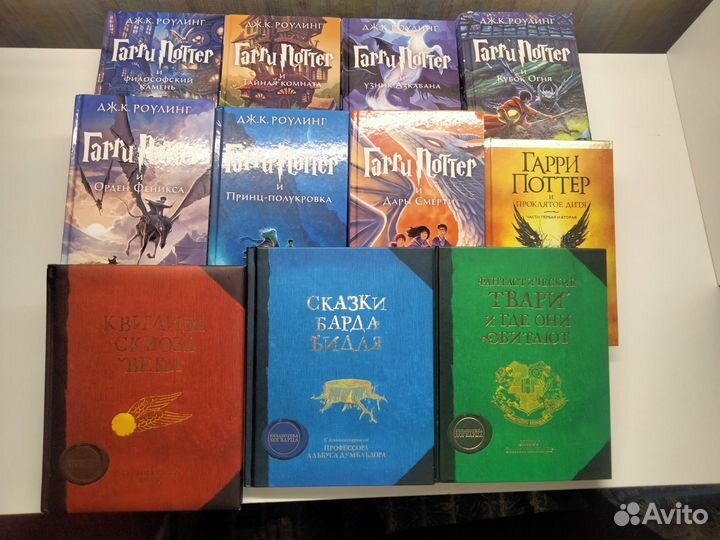 Гарри поттер махаон все книги комплект