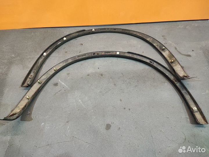 Расширители арок задние Nissan Qashqai J10