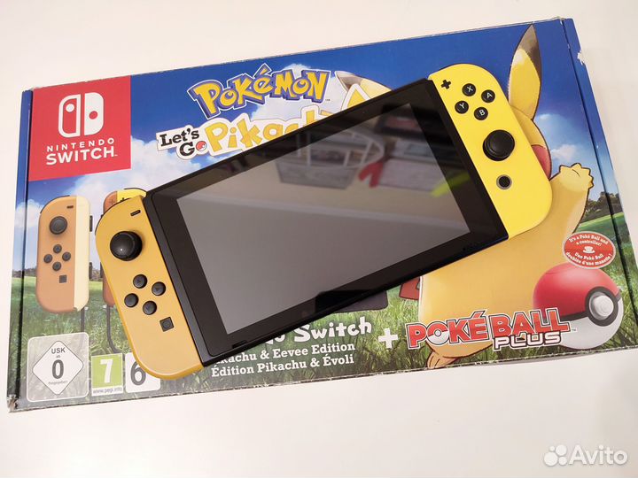 Nintendo Switch Pokemon Edition Pikachu