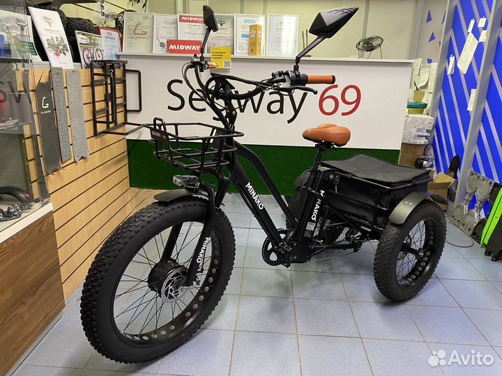 Трехколесный электровелосипед Minako Trike