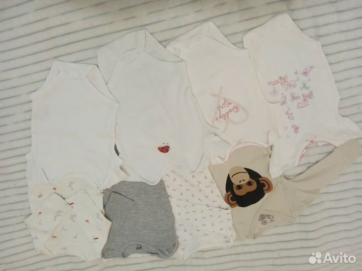 Брендовые вещи пакетом для девочки до 6 месяцев