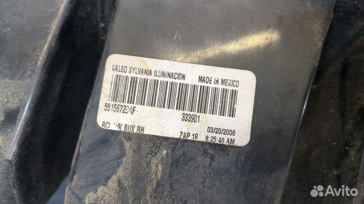 Фонарь (задний) Jeep Grand Cherokee, 2006