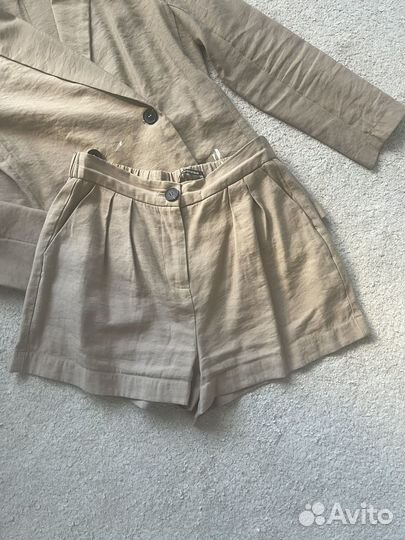 Костюм пиджак с шортами летний