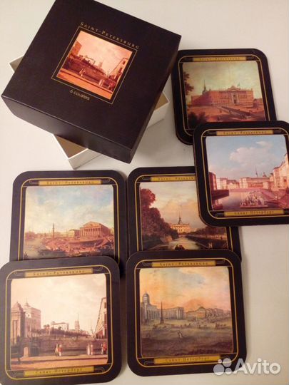 «Набор сувенирных подставок под бокалы»