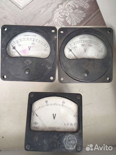 Вольтметры и амперметры СССР
