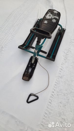 Детский снегокат бу