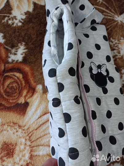 Жилетка-безрукавка для девочки