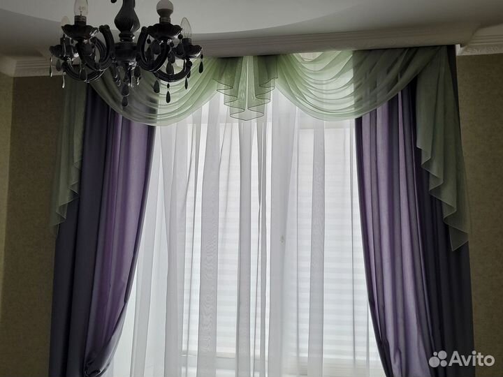 Шторы с ламбрекеном