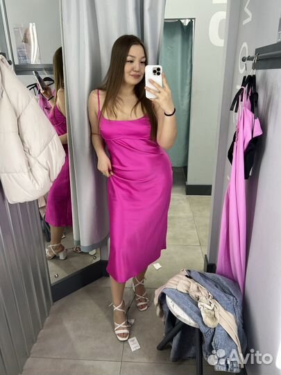 Шелковое платье