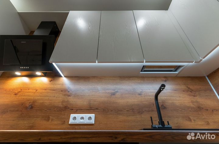 Кухонный гарнитур на заказ. Гapaнития дo 10 лeт