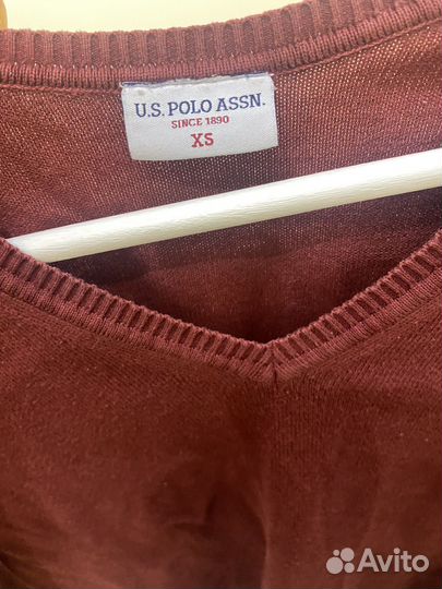 Us polo джемпер