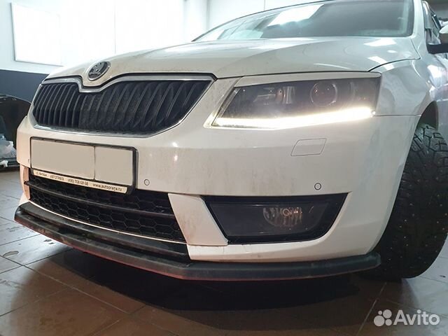 Сплиттер Skoda Octavia A7