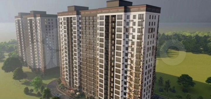 2-к. квартира, 69 м², 8/17 эт.