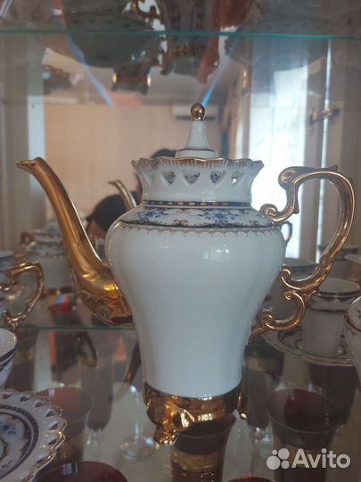 Сервиз кофейный Чехия богемия