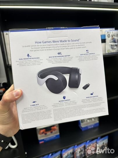 Беспроводные наушники Sony PS5 Pulse 3D
