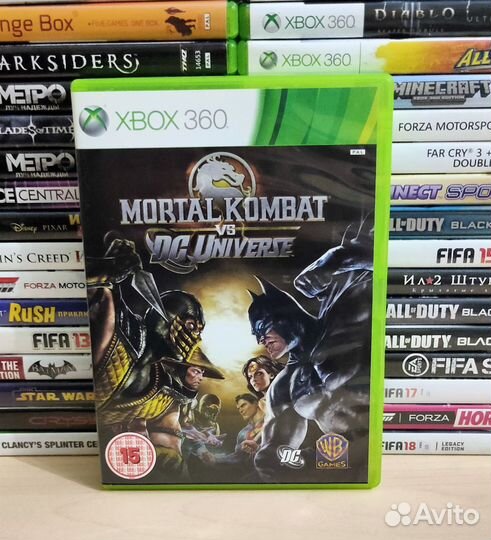 Mortal Kombat Vs Dc на Xbox 360 Лицензия
